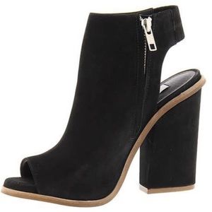Steve Madden Open Toed bootie heels